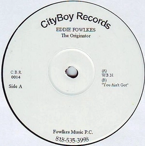 EDDIE FOWLKES / エディ・フォークス / ORIGINATOR