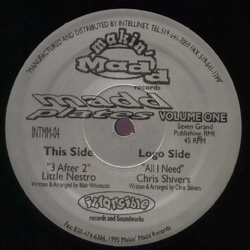 CHRIS SHIVERS & LITTLE NESTRO / MADD PLATES VOL.1