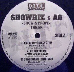 SHOWBIZ & A.G. / ショウビズ&A.G. / SHOW & PROVE EP