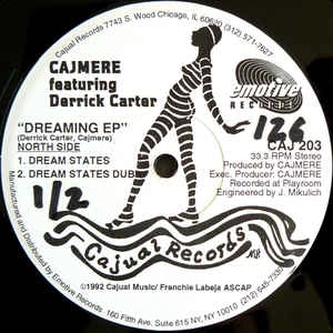 CAJMERE / カジミア / DREAMING EP (FEAT DERRICK CARTER)