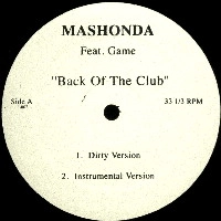 MASHONDA / マションダ / BACK OF THE CLUB REMIX
