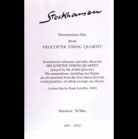 KARLHEINZ STOCKHAUSEN / カールハインツ・シュトックハウゼン / HELICOPTER STRING QUARTET