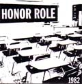 HONOR ROLE / オナーロール / 1982 SESSION