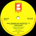 EDDIE HOLMAN + THE HARTHON ORCHESTRA / SWEET MEMORIES ARE HAUNTING ME + GROOVIN'A