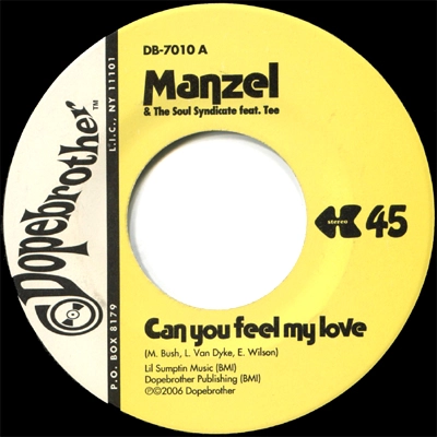 MANZEL & THE SOUL SYNDICATE FEAT. TEE / CAN YOU FEEL MY LOVE