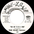 FRANK WILLIAM'S ROCKETEERS + HELENE SMITH / YOU GOT TO BE A MAN