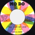 BOB & GENE / ボブ & ジーン / YOU GAVE ME LOVE + YOUR NAME