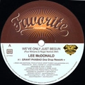 LEE MCDONALD / リー・マクドナルド / WE'VE ONLY JUST BEGUN