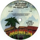 INVISIBLE MAN'S BAND / インビジブルマンズ・バンド / ALL NIGHT THING
