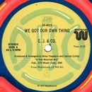 C.J. & CO. / C.J.&カンパニー / WE GOT OUR OWN THING + DEVIL'S GUN