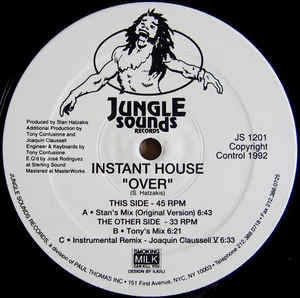 INSTANT HOUSE / インスタント・ハウス(ジョー・クラウゼル) / OVER
