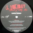 J.HOLIDAY / BACK OF MY LAC' LIMITED SAMPLER