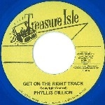 PHYLLIS DILLON / フィリス・ディロン / GET ON THE RIGHT TRACK (COLOR VINYL)