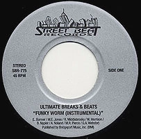 V.A.(ULTIMATE BREAKS & BEATS) / FUNKY WORM (INSTRUMENTAL+DRUMS)