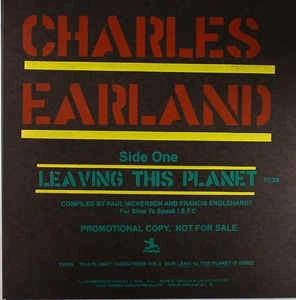 CHARLES EARLAND/DG9 / LEAVING THIS PLANET