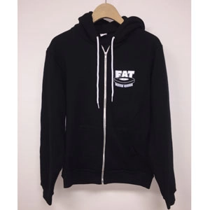 FAT WRECK CHORDS OFFICIAL GOODS / ZIP-UP HOODIE/M-SIZE(FAT LOGO)