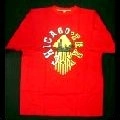 TRAX RECORDS / CHICAGO TRAX RECORDS T-SHIRT/RED/SIZE:L