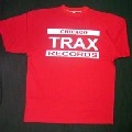 TRAX RECORDS / CHICAGO TRAX T-SHIRTS/RED/SIZE:S