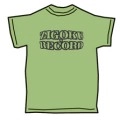 ZIGOKU-WARE(マサキオンザマイク) / ZIGOKU RECORDS T-SHIRTS LIGHT GREEN XL