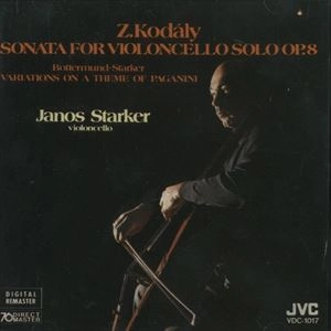 JANOS STARKER / ヤーノシュ・シュタルケル / コダーイ：無伴奏チェロ･ソナタ