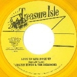 JUSTIN HINDS & THE DOMINOES / ジャスティン・ハインズ・アンド・ザ・ドミノス / LOVE UP AND PUSH UP (COLOR VINYL)