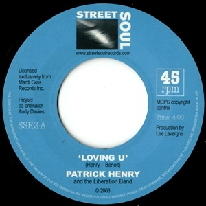 PATRICK HENRY AND THE LIBERATION BAND / パトリック・ヘンリー & ザ・リベレイション・バンド / LOVING U + MY LOVE