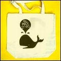 KILL ROCK STARS (US INDIE LABEL) / HAPPY WHALE TOTE BAG