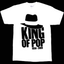 MICHAEL JACKSON / マイケル・ジャクソン / Ｔシャツ：ＫＩＮＧ　ＯＦ（ホワイト）