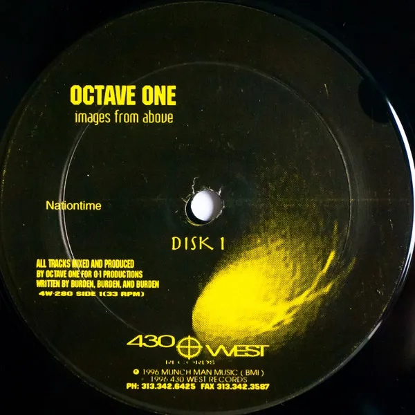 OCTAVE ONE / オクターヴ・ワン / IMAGES FROM ABOVE