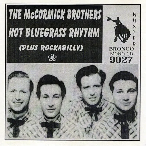 MCCORMICK BROTHERS / HOT BLUEGRASS RHYTHM(PLUS ROCKABILLY)