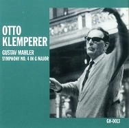 OTTO KLEMPERER / オットー・クレンペラー / MAHLER:SYMPHONY NO.4