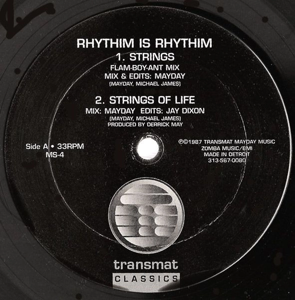 RHYTHIM IS RHYTHIM / リズム・イズ・リズム / STRINGS OF LIFE(REISSUE/TRANSMAT CLASSICS)