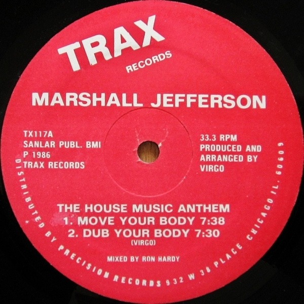 MARSHALL JEFFERSON / マーシャル・ジェファーソン / HOUSE MUSIC ANTHEM