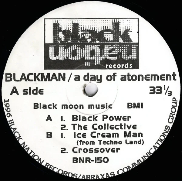 BLACK MAN / A DAY OF ATONEMENT