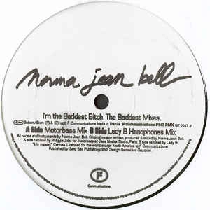 NORMA JEAN BELL / ノーマ・ジーン・ベル / IM THE BADDEST BITCH THE BABBEST MIXES / I'M THE BADDEST BITCH THE BABBEST MIXES