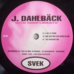 JESPER DAHLBACK / ジェスパー・ダールバック / WITH COMPLIMENTS