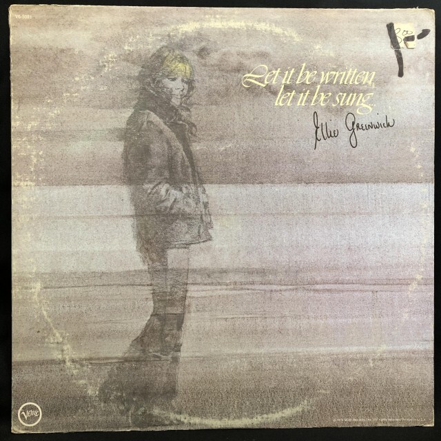 ELLIE GREENWICH / エリー・グリニッチ / LET IT BE WRITTEN,LET IT BE SUNG...