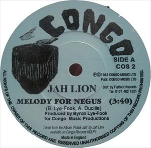 JAH LION (UK) / MELODY FOR NEGUS