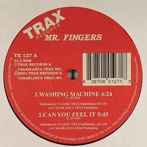 MR.FINGERS / ミスター・フィンガーズ / WASHING MACHINE (2004 BARCODE)