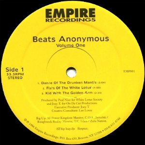 PAUL NICE & JOEY T. / BEATS ANONYMOUS