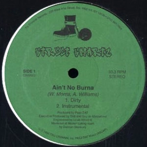 STREET SMARTZ / AIN'T NO BURNA