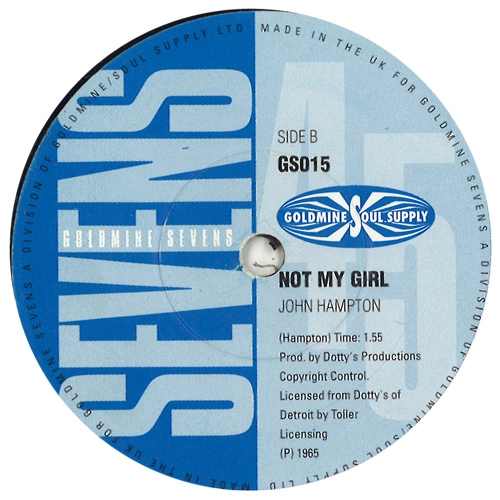 MELVIN DAVIS / JOHN HAMPTON / FIND A QUIET PLACE / NOT MY GIRL
