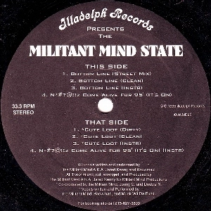 MILITANT MIND STATE / BOTTOM LINE