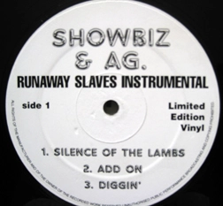 SHOWBIZ & A.G. / ショウビズ&A.G. / RUNAWAY SLAVES INSTRUMENTAL