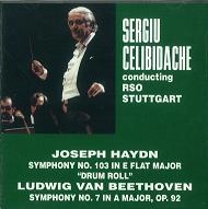 SERGIU CELIBIDACHE / セルジゥ・チェリビダッケ / BEETHOVEN:SYMPHONY NO.7/HAYDN:SYM103