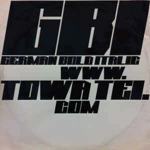 TOWA TEI / テイ・トウワ / GBI