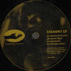 JEFF MILLS / ジェフ・ミルズ / STEAMPIT EP