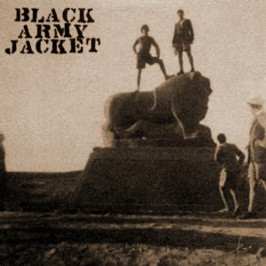 BLACK ARMY JACKET : HEMLOCK / SPLIT