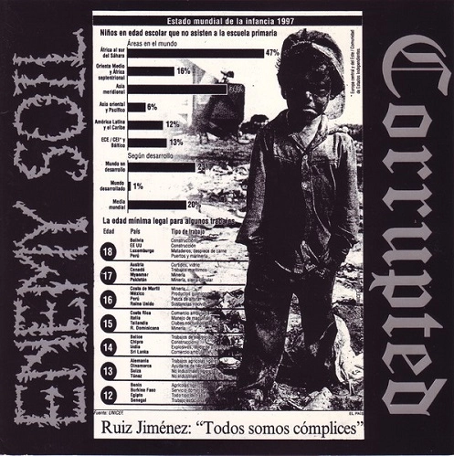 CORRUPTED : ENEMY SOIL / SPLIT (7")