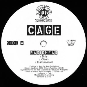 CAGE / RADIOHEAD/AGENT ORANGE